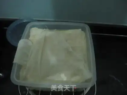 Make Homemade tofu step 18