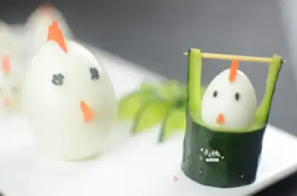 Make The quail egg has changed step 4