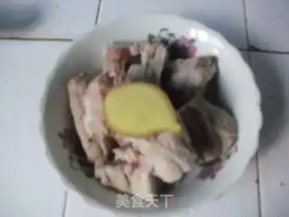 Make Potato burn ribs step 0