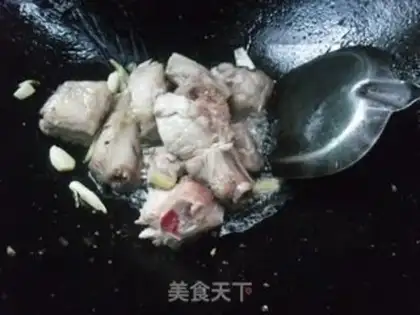 Make Potato burn ribs step 3