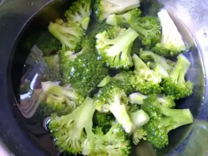 Make The broccoli step 3