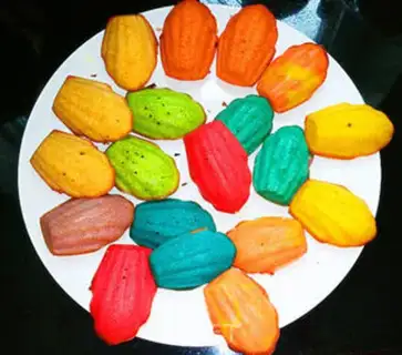 Make Rainbow Madeleine step 7