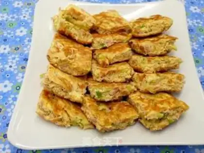 Make Celery greasy eggs step 6