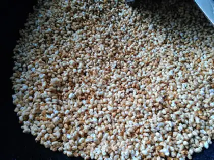 Make Homemade steamed rice powder step 3