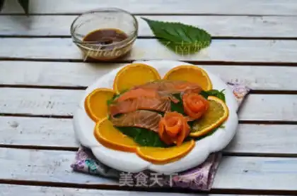 Make The salmon stabbing step 7