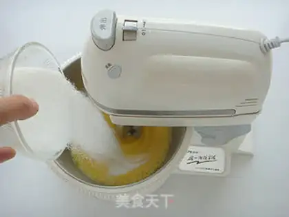 Make Butter rose cake step 2