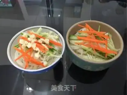 Make Soy sauce and cold noodles step 8