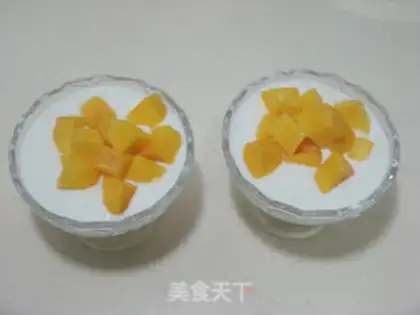 Make Mango yogurt cup step 7