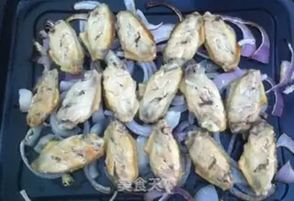 Make Roast wings onions step 6