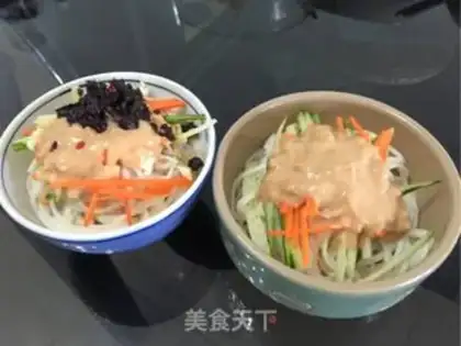Make Soy sauce and cold noodles step 9