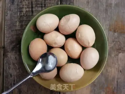 Make Five spicy tea eggs step 10