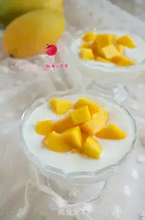 Make Mango yogurt cup step 8
