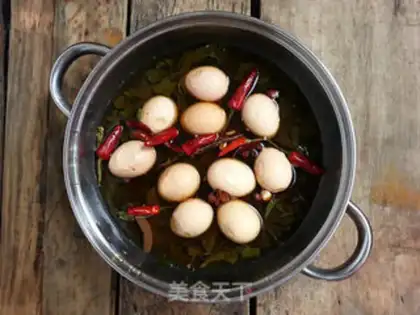 Make Five spicy tea eggs step 12