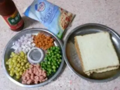 Make Toast pizza step 0