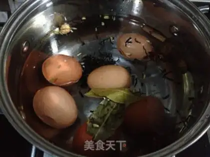Make Homemade tea eggs step 7