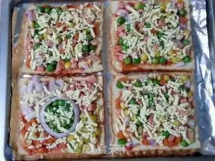 Make Toast pizza step 4