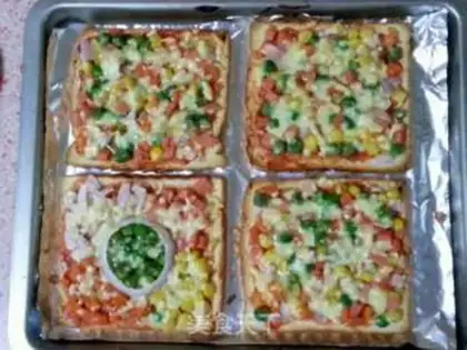 Make Toast pizza step 5