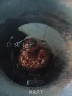 Make Red burning pig hoof step 4