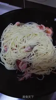Make Seafood pasta step 15