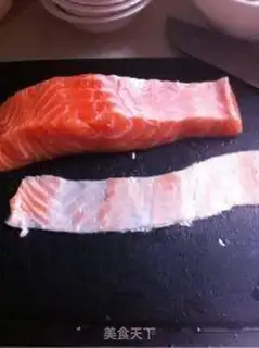Make Salmon with sour sauce step 1