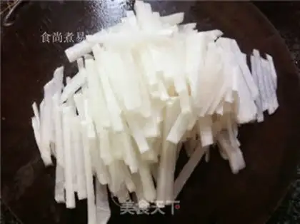 Make Cracker radish cake step 1