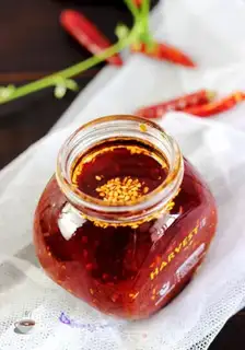 Make Spicy red oil step 11
