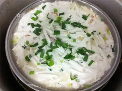 Make Cracker radish cake step 15