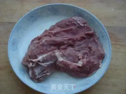 Make Pepper beef step 0