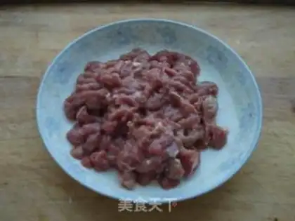 Make Pepper beef step 2