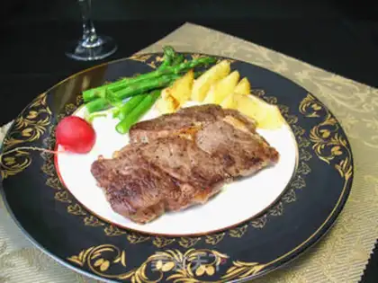 Make Black pepper steak step 8