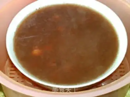 Make Red bean rice porridge step 9