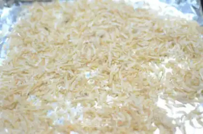 Make No additive shrimp sperm step 1