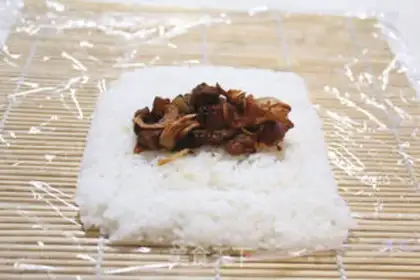Make The halogen rice step 14