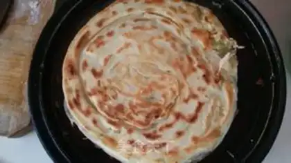 Make Onion cake step 9