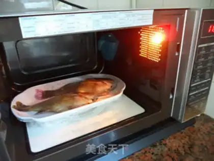 Make Microwave evaporation sunfish step 4