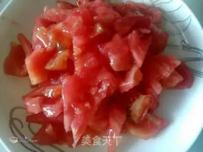 Make Tomato fried eggs step 3