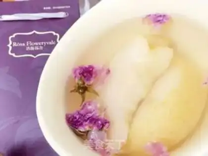 Make Ice cream, pine roses step 1