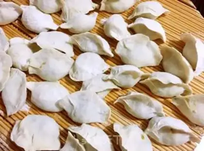 Make Birdfish dumplings step 9