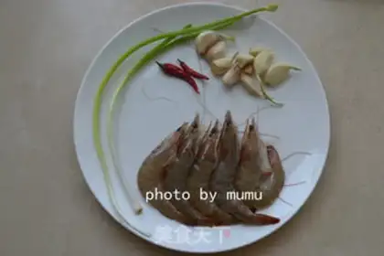 Make No garlic, no back shrimp step 0