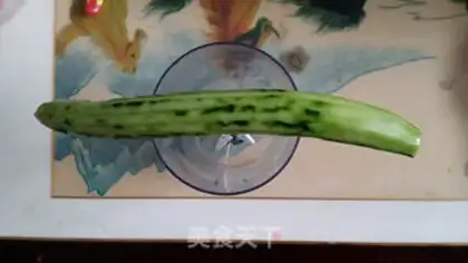Make A cucumber yogurt cup step 0