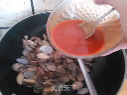 Make Taste clams step 5