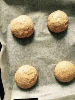 Make A healthy and delicious black bread step 4