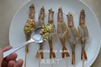 Make No garlic, no back shrimp step 7
