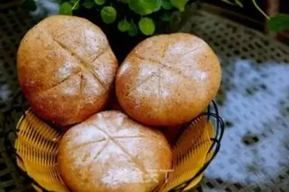 Make A healthy and delicious black bread step 10