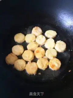Make Garlic seed burning Okja tofu step 3