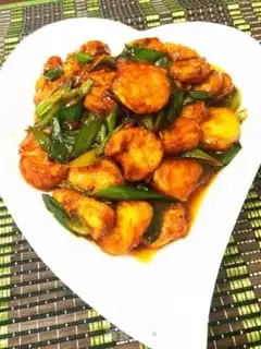 Make Garlic seed burning Okja tofu step 8