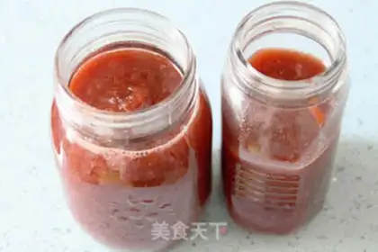 Make Bread machine homemade strawberry sauce step 9