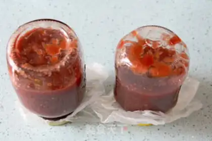 Make Bread machine homemade strawberry sauce step 10