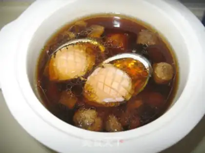 Make Qi-su-bone, abalone soup step 5