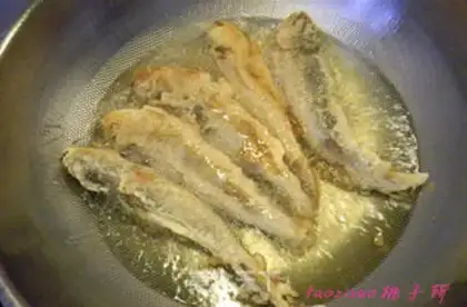 Make Dried yellow fish step 3